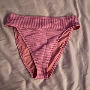 Sparkly pink swim bottoms